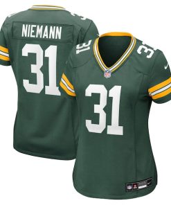 Nick Niemann Green Bay Packers Nike Women's Team Game Jersey -  Green