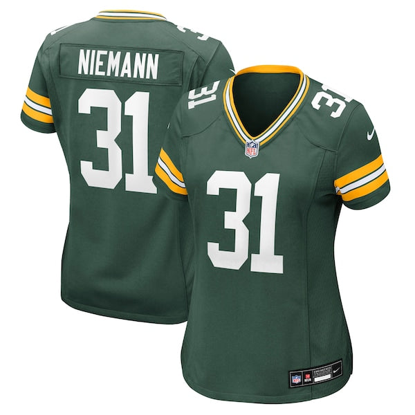 Nick Niemann Green Bay Packers Nike Women's Team Game Jersey - Green
