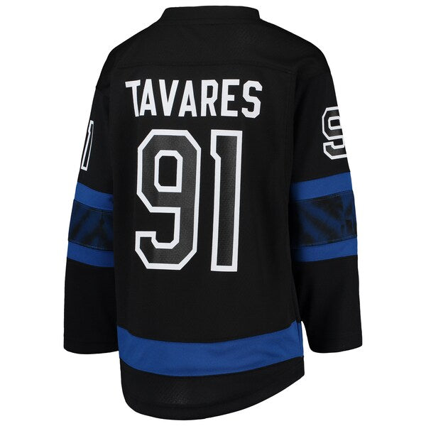 John Tavares Toronto Maple Leafs Youth Alternate Replica Player Jersey - Black - Image 6