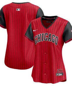 Chicago White Sox Nike Women's 2025 City Connect Limited Jersey - Red/Black