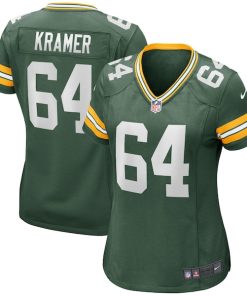 Jerry Kramer Green Bay Packers Nike Women's Game Retired Player Jersey - Green