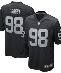 Maxx Crosby Las Vegas Raiders Nike Game Jersey - Black