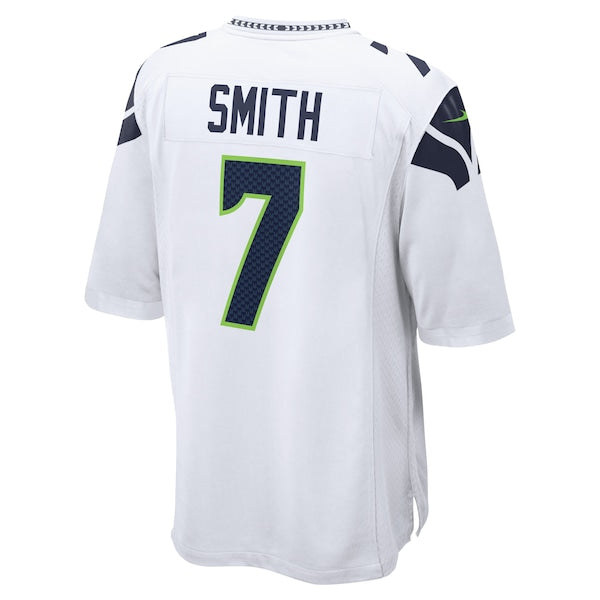 Geno Smith Seattle Seahawks Nike Game Player Jersey - White - Image 2
