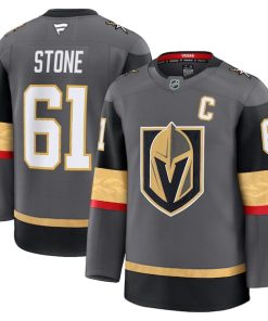 Mark Stone Vegas Golden Knights  Alternate Premium Jersey - Gray/White/Gold