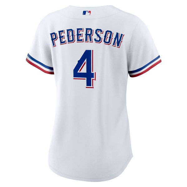 Joc Pederson Texas Rangers Nike Women's Home Replica Jersey - White - Image 3