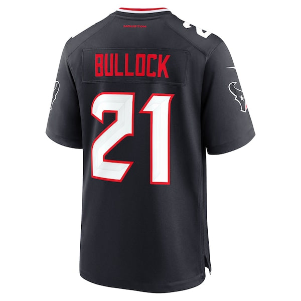 Calen Bullock Houston Texans Nike Team Game Jersey - Navy - Image 3