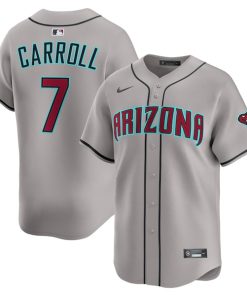 Corbin Carroll Arizona Diamondbacks Nike Alternate Limited Player Jersey - Gray
