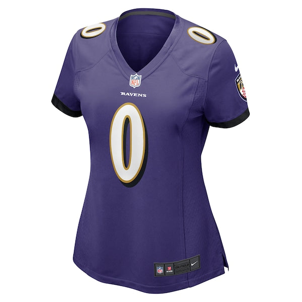 Roquan Smith Baltimore Ravens Nike Women's Team Game Jersey - Purple - Image 2