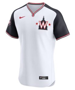 Alternative view of Washington Nationals Nike Alternate Elite Jersey - Navy