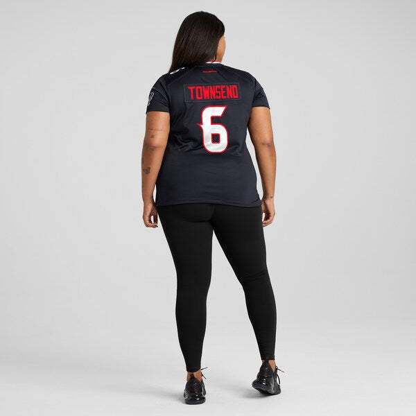 Tommy Townsend Houston Texans Nike Women's Team Game Jersey - Navy - Image 8