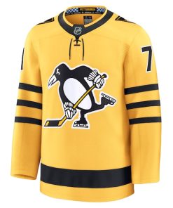 Alternative view of Evgeni Malkin Pittsburgh Penguins  Alternate Premium Player Jersey - Gold