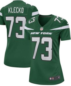 Joe Klecko New York Jets Nike Women's Game Retired Player Jersey - Gotham Green/White