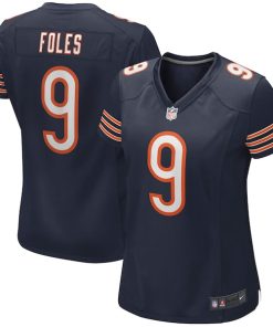 Nick Foles Chicago Bears Nike Women's Game Jersey - Navy