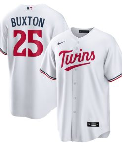 Byron Buxton Minnesota Twins Nike Home Replica Jersey - White
