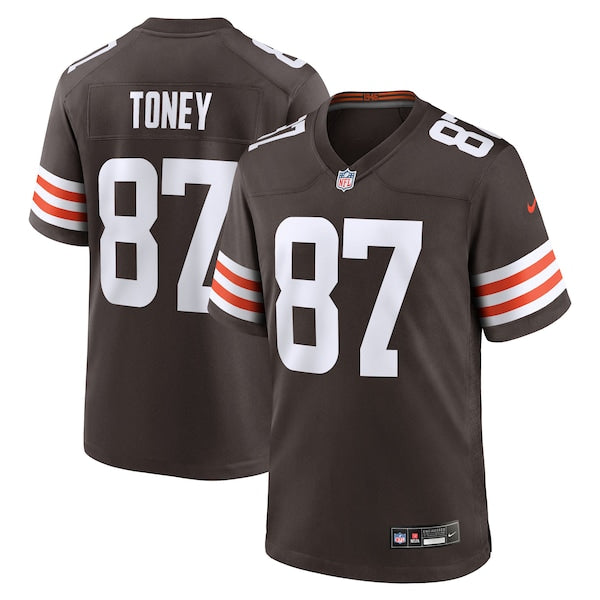Kadarius Toney Cleveland Browns Nike Team Game Jersey - Brown