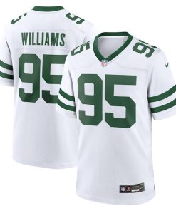 Quinnen Williams New York Jets Nike Legacy Player Game Jersey - White
