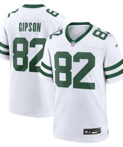 Alternative view of Xavier Gipson New York Jets Nike Alternate Game Jersey - White/Green