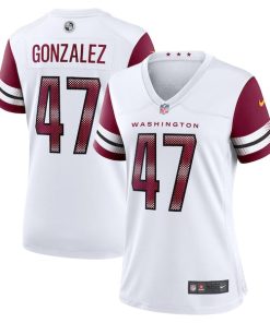 Zane Gonzalez Washington Commanders Nike Women's Game Jersey -  White