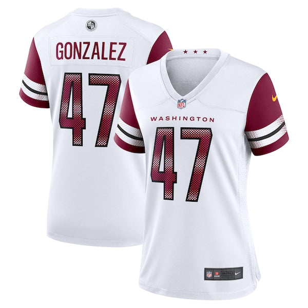 Zane Gonzalez Washington Commanders Nike Women's Game Jersey - White