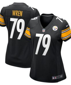 Renell Wren Pittsburgh Steelers Nike Women's  Game Jersey -  Black