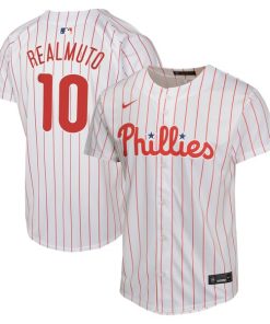 J.T. Realmuto Philadelphia Phillies Nike Youth Home Game Player Jersey - White