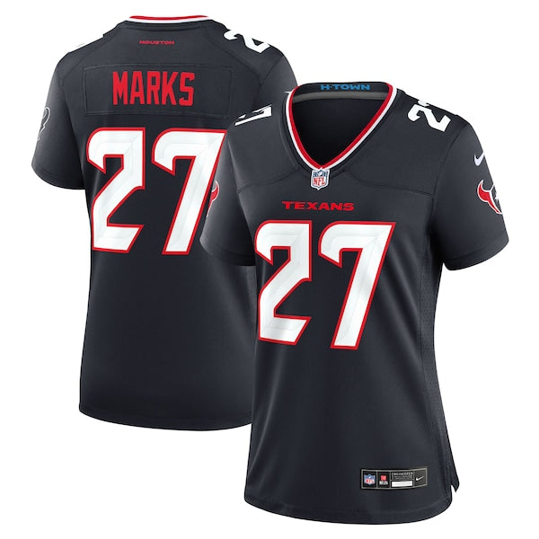 Woody Marks Houston Texans Nike Women's Team Game Jersey - Navy
