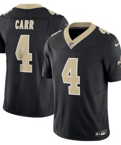 Derek Carr New Orleans Saints Nike Vapor F.U.S.E. Limited Jersey - Black