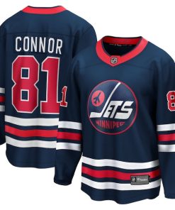 Kyle Connor Winnipeg Jets  Alternate Breakaway Jersey - Navy