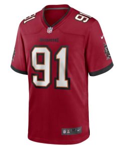 Alternative view of Mike Greene Tampa Bay Buccaneers Nike Game Player Jersey - Red