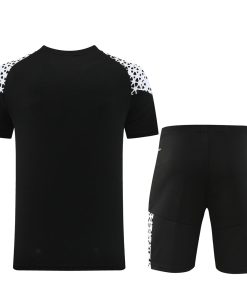 Alternative view of Puma Short Sleeve Training Jersey Set-PD02- Black/White