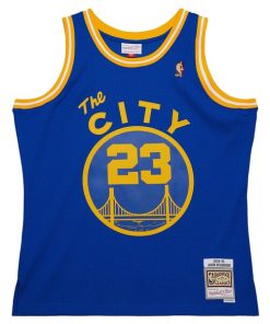 Alternative view of Jason Richardson Golden State Warriors  2004/05 Hardwood Classics Swingman Jersey - Royal