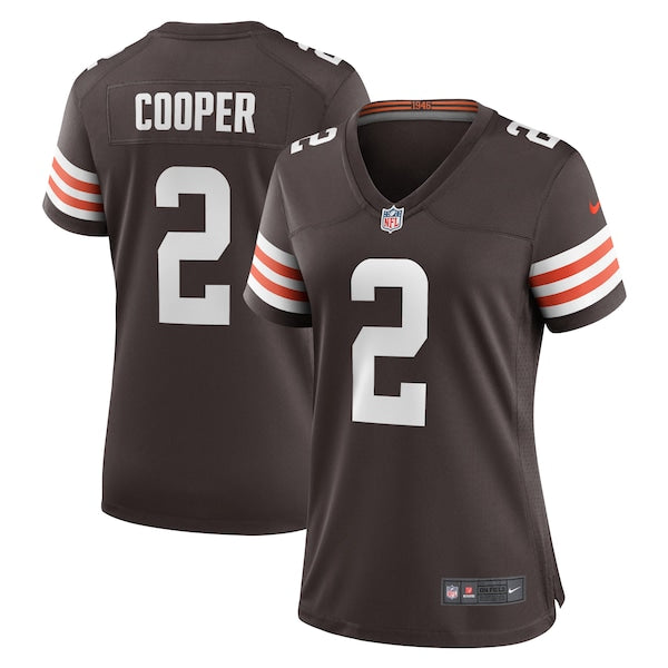 Amari Cooper Cleveland Browns Nike Women's Game Jersey - Brown/White