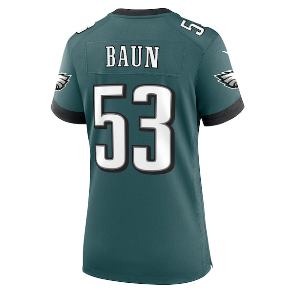 Zack Baun Philadelphia Eagles Nike Women's Game Jersey - Midnight Green - Image 3