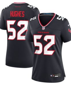 Jerry Hughes Houston Texans Nike Women's Team Game Jersey -  Navy