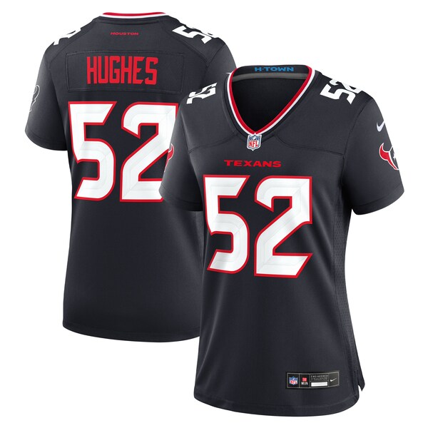 Jerry Hughes Houston Texans Nike Women's Team Game Jersey - Navy
