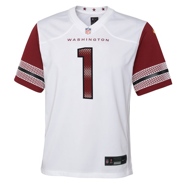 Jahan Dotson Washington Commanders Nike Youth Game Jersey - White - Image 2