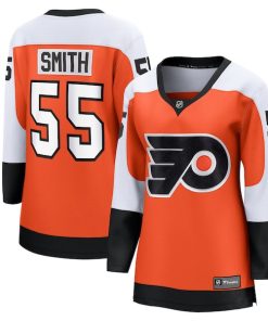 Givani Smith Philadelphia Flyers  Women's Home Breakaway Player Jersey - Orange