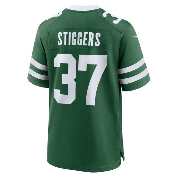 Qwan'tez Stiggers New York Jets Nike Team Game Jersey - Legacy Green - Image 6