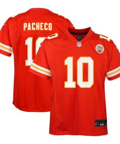Isiah Pacheco Kansas City Chiefs Nike Youth Team Player Game Jersey - Red