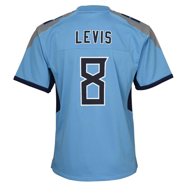 Will Levis Tennessee Titans Nike Youth Alternate Player Game Jersey - Light Blue - Image 4