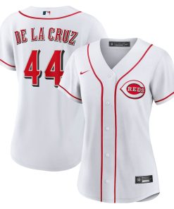 Elly De La Cruz Cincinnati Reds Nike Women's Home Replica Jersey - White