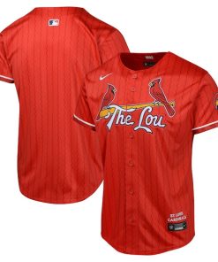 St. Louis Cardinals Nike Youth 2024 City Connect Limited Jersey - Red