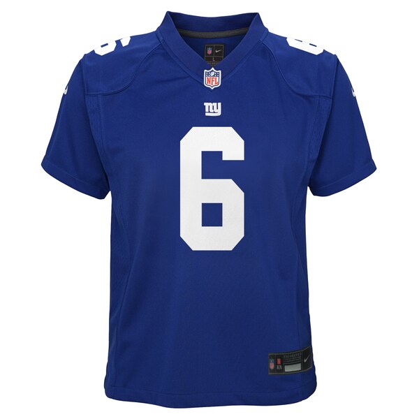 Jaxson Dart New York Giants Nike Youth Team Game Jersey - Royal - Image 2