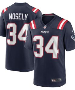 Quandre Mosely New England Patriots Nike Home Game Player Jersey - Navy