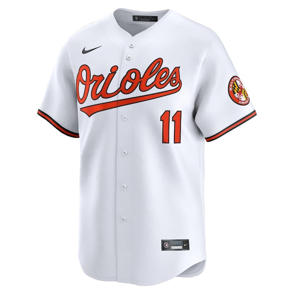 Jordan Westburg Baltimore Orioles Nike Home Limited Player Jersey - White - Image 2