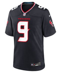 Alternative view of Brevin Jordan Houston Texans Nike Team Game Jersey -  Navy