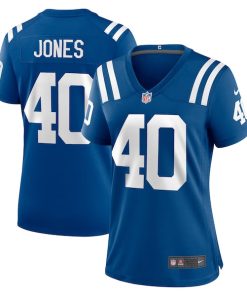 Jaylon Jones Indianapolis Colts Nike Women's Team Game Jersey -  Royal