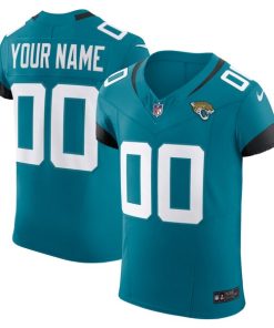 Jacksonville Jaguars Nike Vapor F.U.S.E. Elite Custom Jersey - Teal