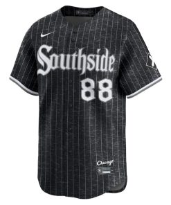 Alternative view of Luis Robert Jr. Chicago White Sox Nike City Connect Limited Player Jersey - Black
