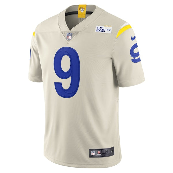 Matthew Stafford Los Angeles Rams Nike Vapor Limited Jersey - Bone/Royal/White - Image 3